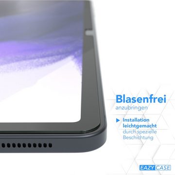 EAZY CASE Schutzfolie Schutzglas für Samsung Galaxy Tab S7 FE / 5G, 12,4 Zoll Panzerglas Displayfolie Tabletschutz Glasfolie Kratzschutz