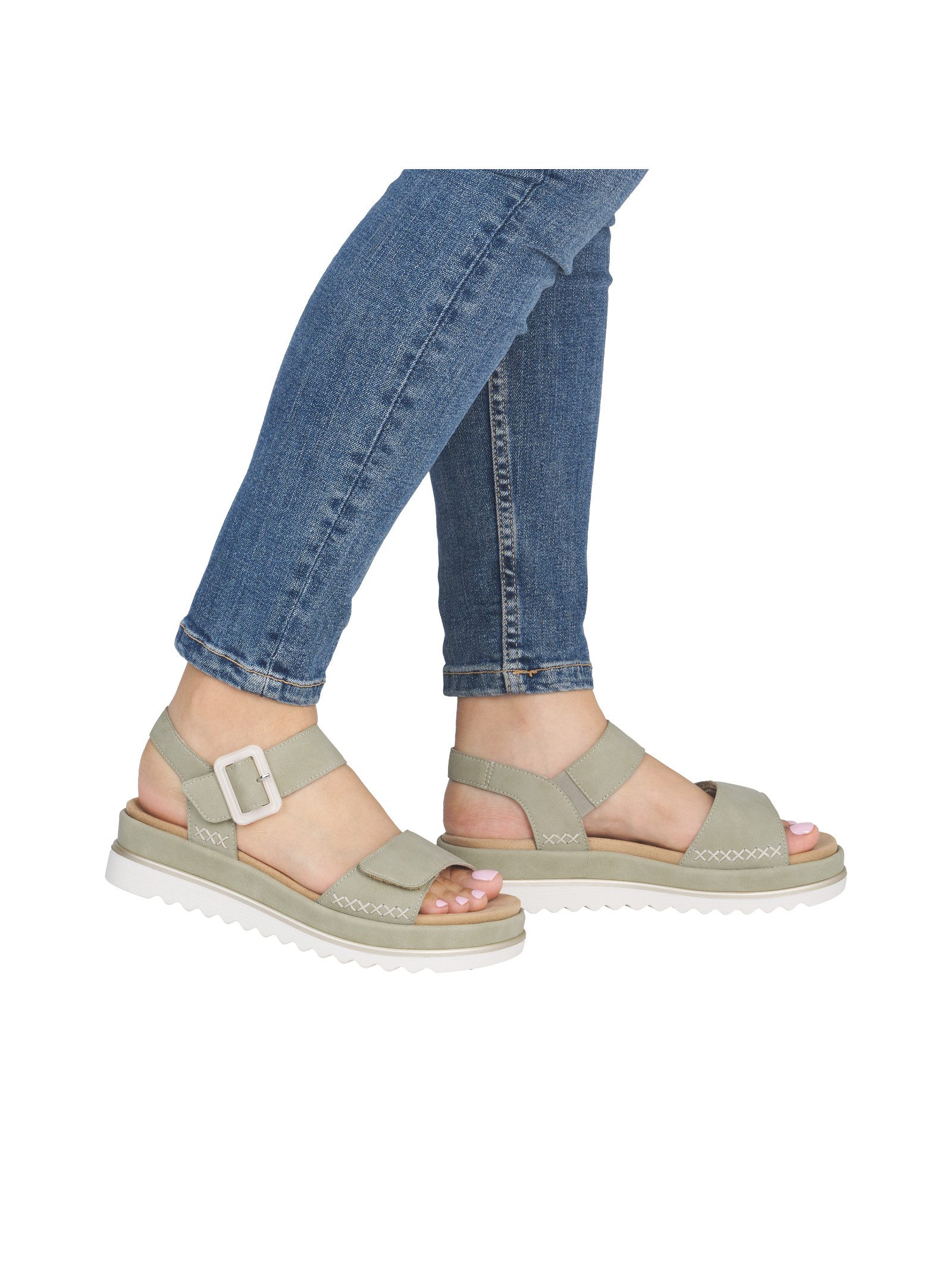 Remonte Remonte Sandalen Leder Riemchensandale – Bild 3 von 5