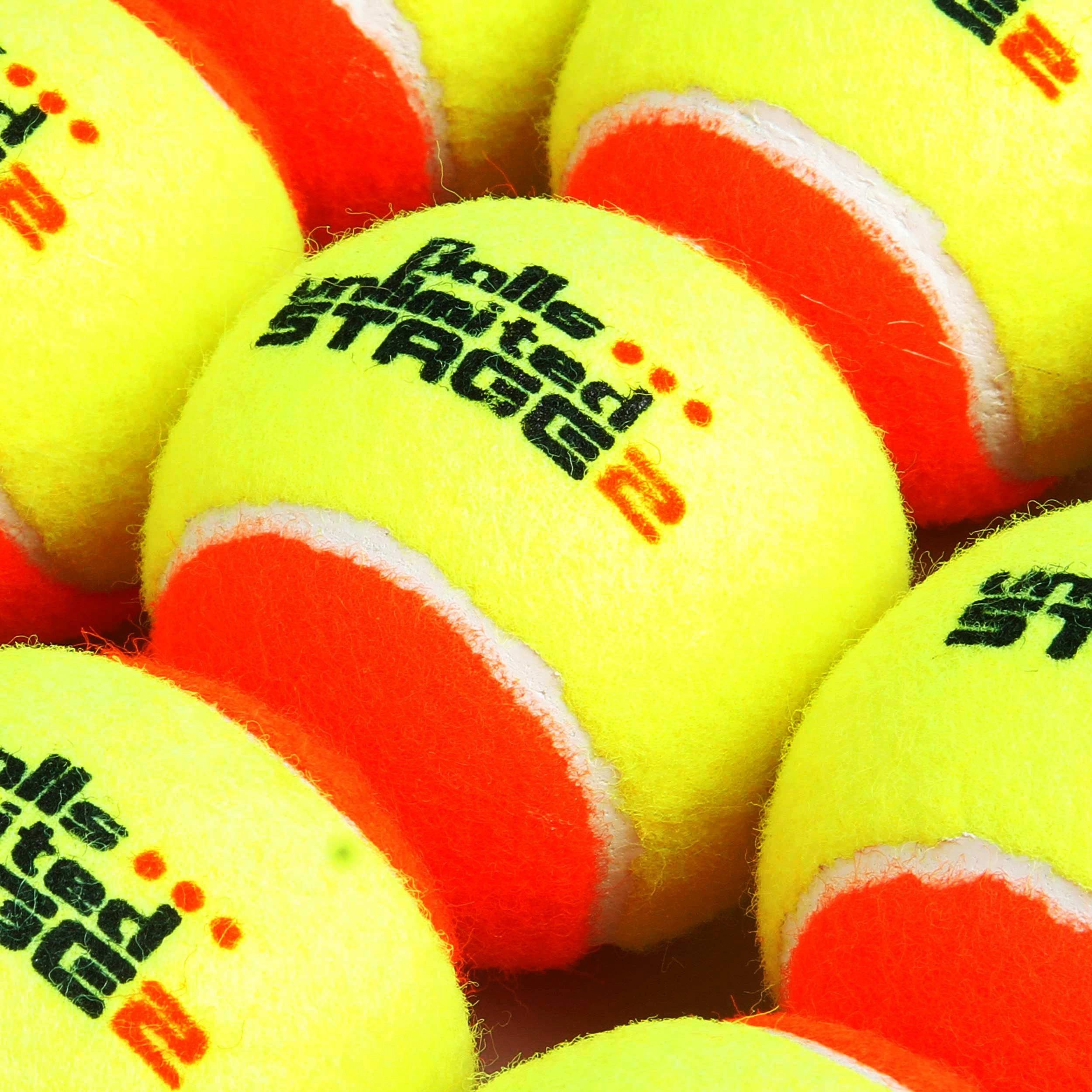Balls Unlimited Tennisball Stage 2 - 12 Tennisbälle - Play and Stay Ball - (12er Beutel)