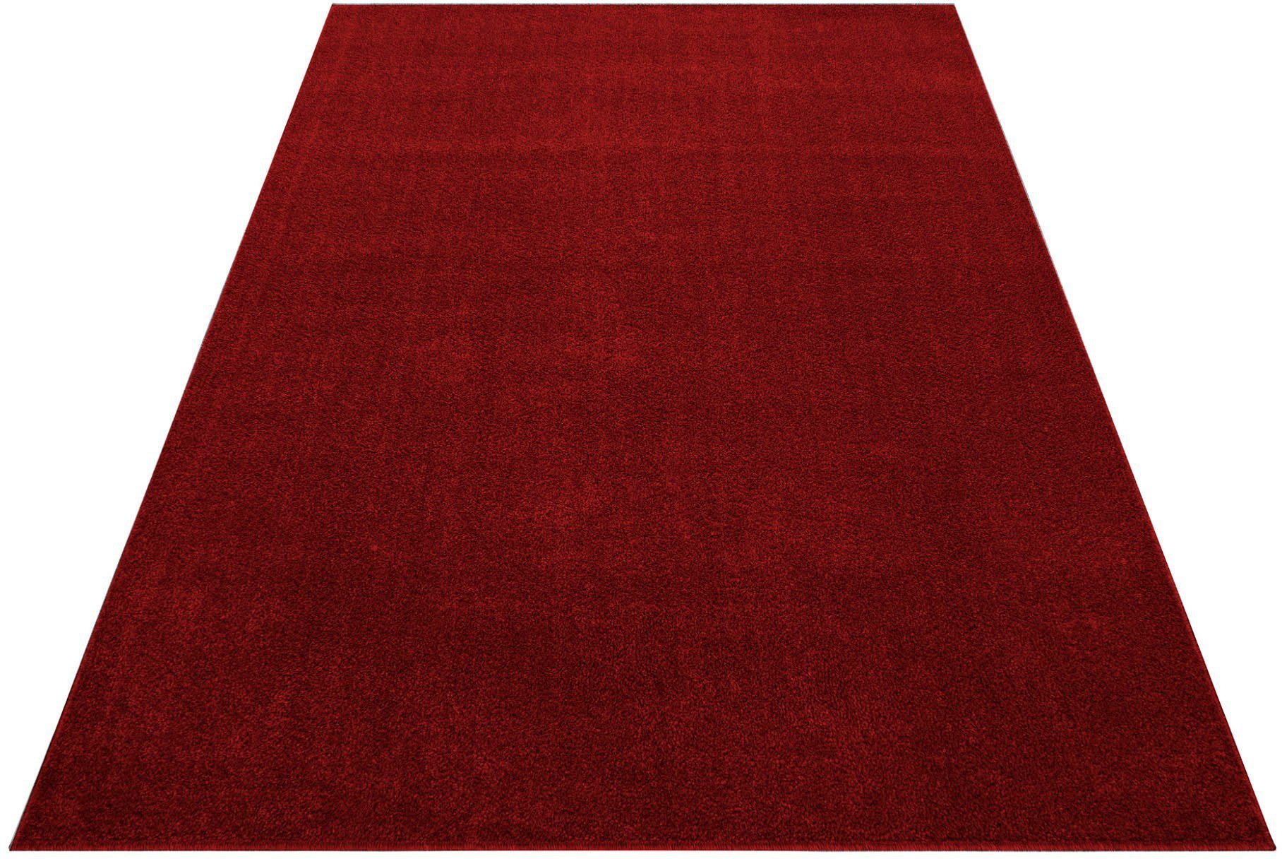 Ayyildiz Teppiche Teppich »ATA«, rechteckig, 10 mm Höhe, Kurzflor, uni, gro günstig online kaufen