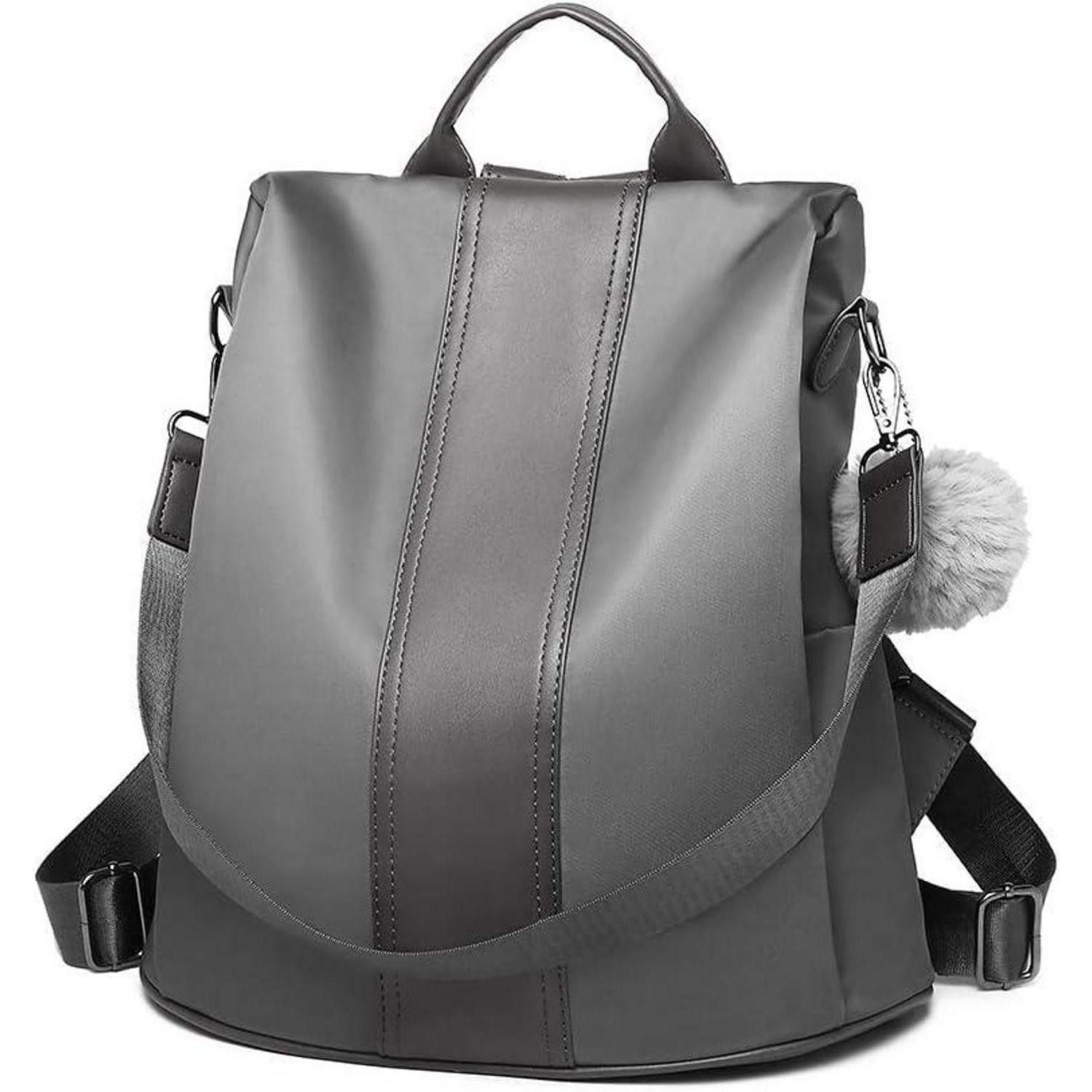 Freizeitrucksack Damen Rucksack Klein Anti Diebstahl Tagesrucksack Casual Daypack 2 in