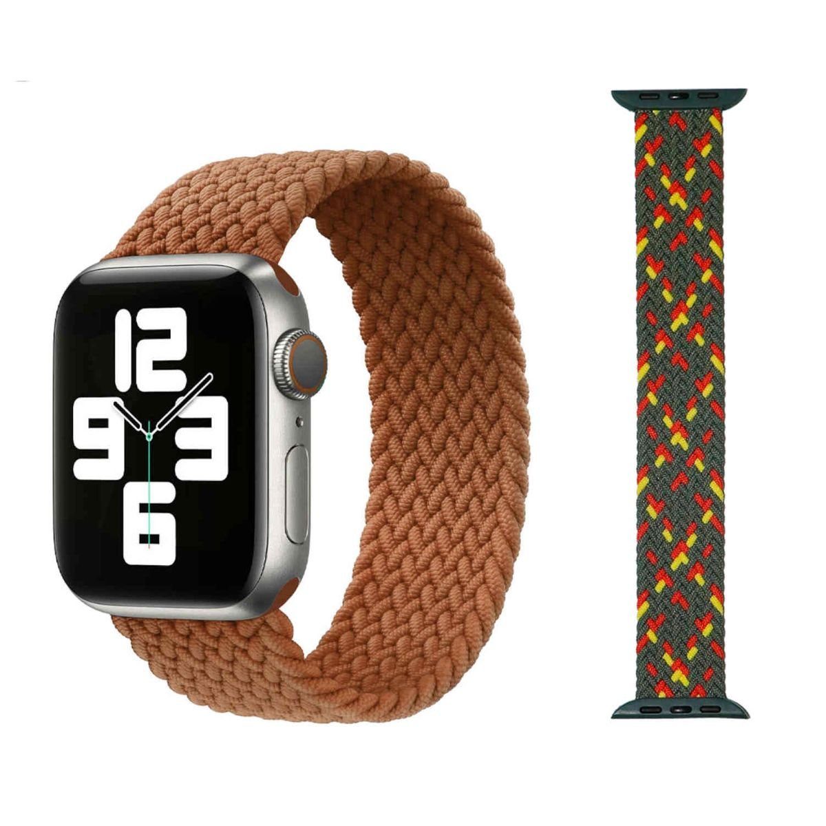 Wigento Smartwatch-Armband Für Apple Watch 10 46mm / Ultra 1 + 2 49 / 9 8 7 günstig online kaufen
