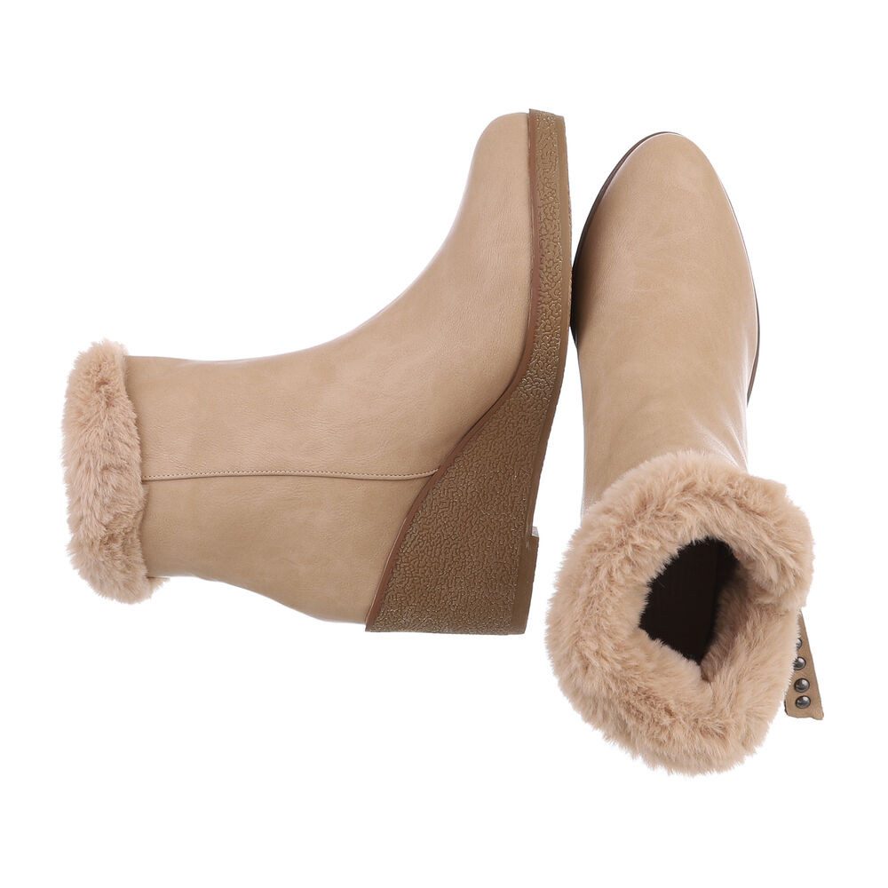Ital-Design Damen Freizeit Keilstiefelette (87108701) Keilabsatz/Wedge High günstig online kaufen
