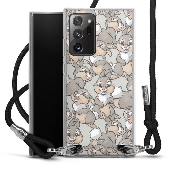 DeinDesign Handyhülle Disney Klopfer Bambi Thumper Pattern Samsung Galaxy Note 20 Ultra 5G Handykette Hülle mit Band