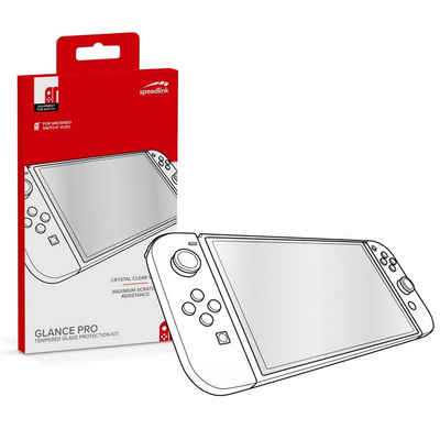 Speedlink Schutzfolie Display-Schutzfolie Schutz-Glas Display-Glas, Glas-Folie für Nintendo Switch OLED Screen Protector, Anti-Kratz