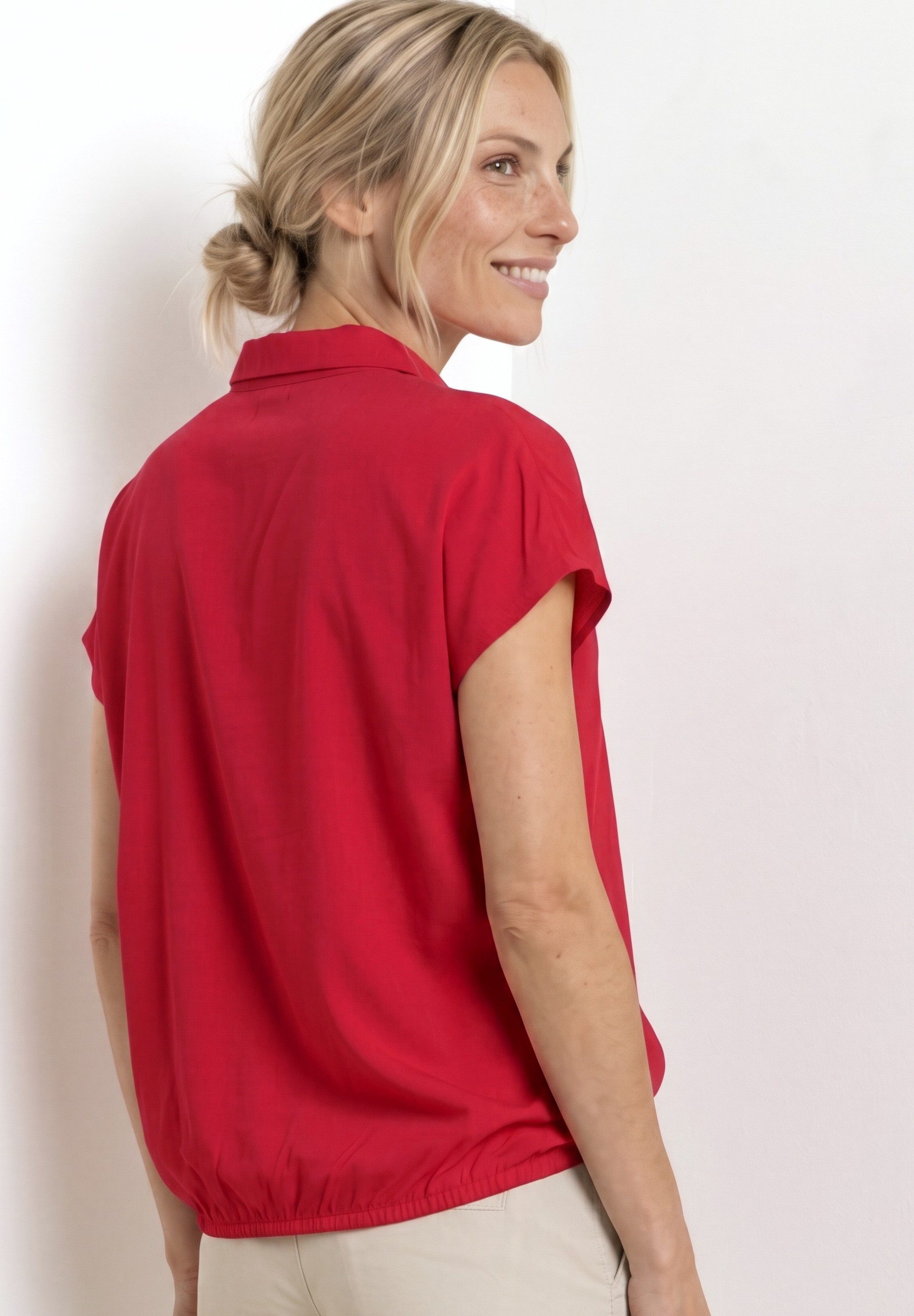 STREET ONE Hemdbluse aus softer Viskose – Bild 2 von 5