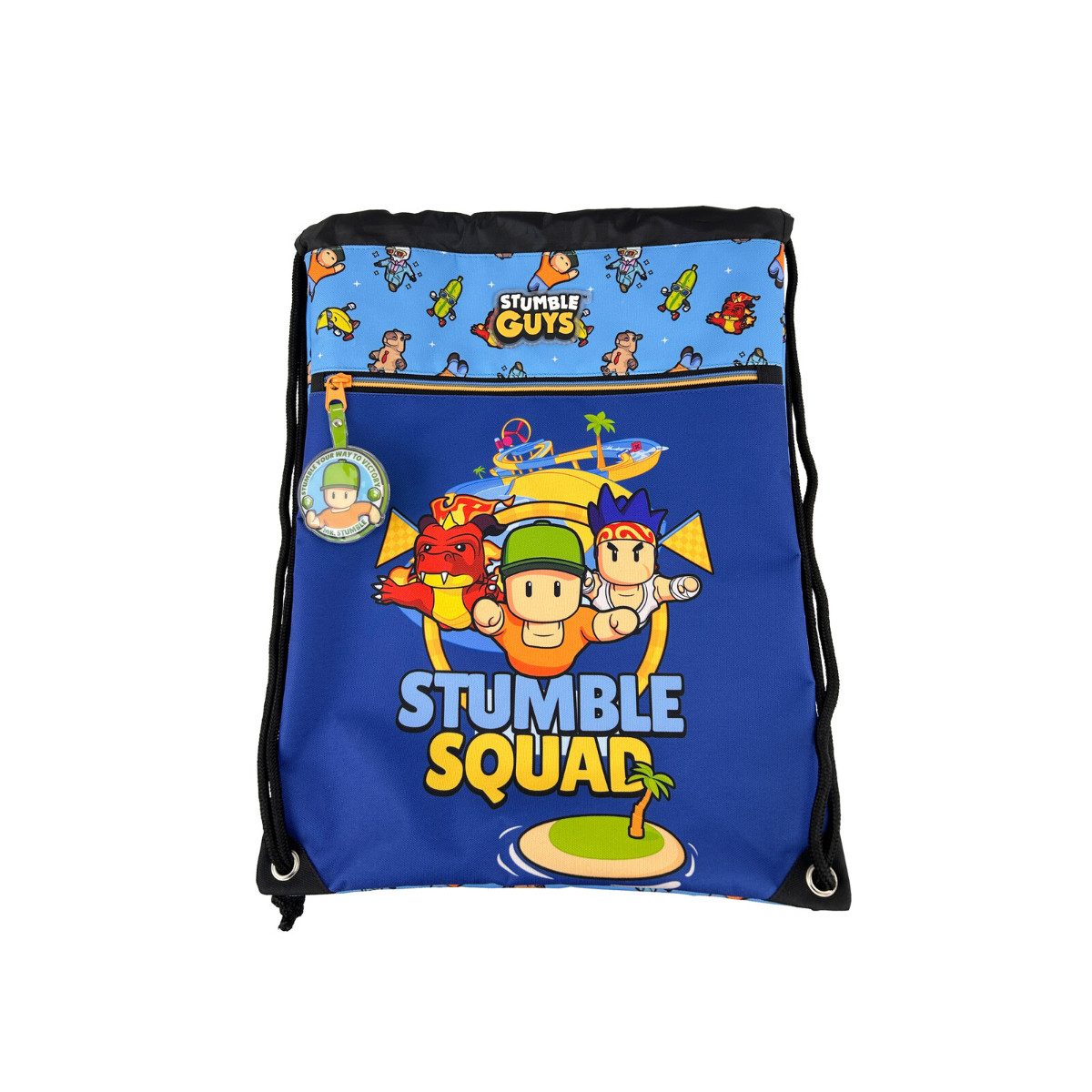 Stumble Guys Turnbeutel Mochila Saco Sportbeutel Schule Freizeit 42 cm