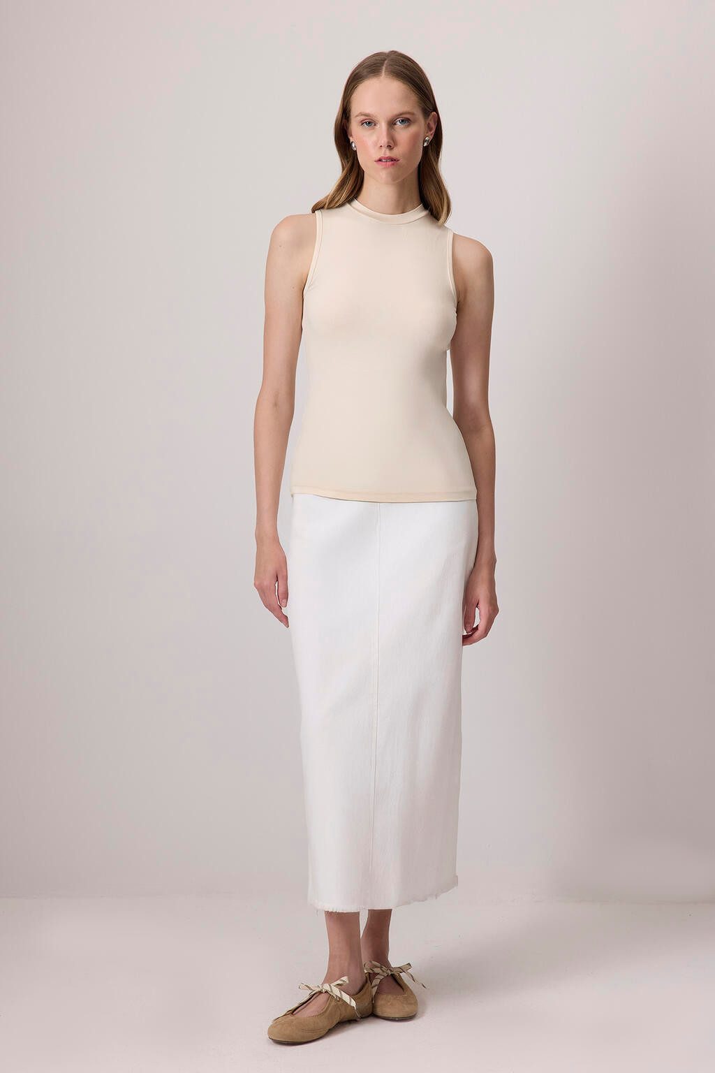 touche prive Kurzarmbody ÄRMELLOSE UNTERWÄSCHE-TUNIKA ZUM TURTLENKEN