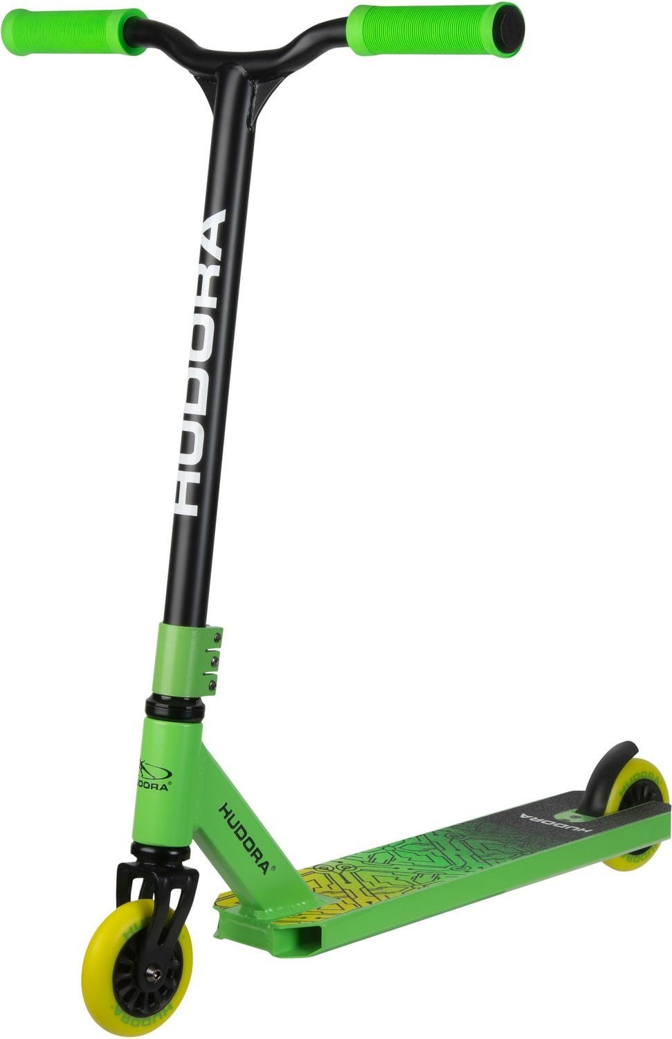 Hudora Spiel HUDORA 14057 - Stunt Scooter Kids grün, Cityroller für Kinder von ca.