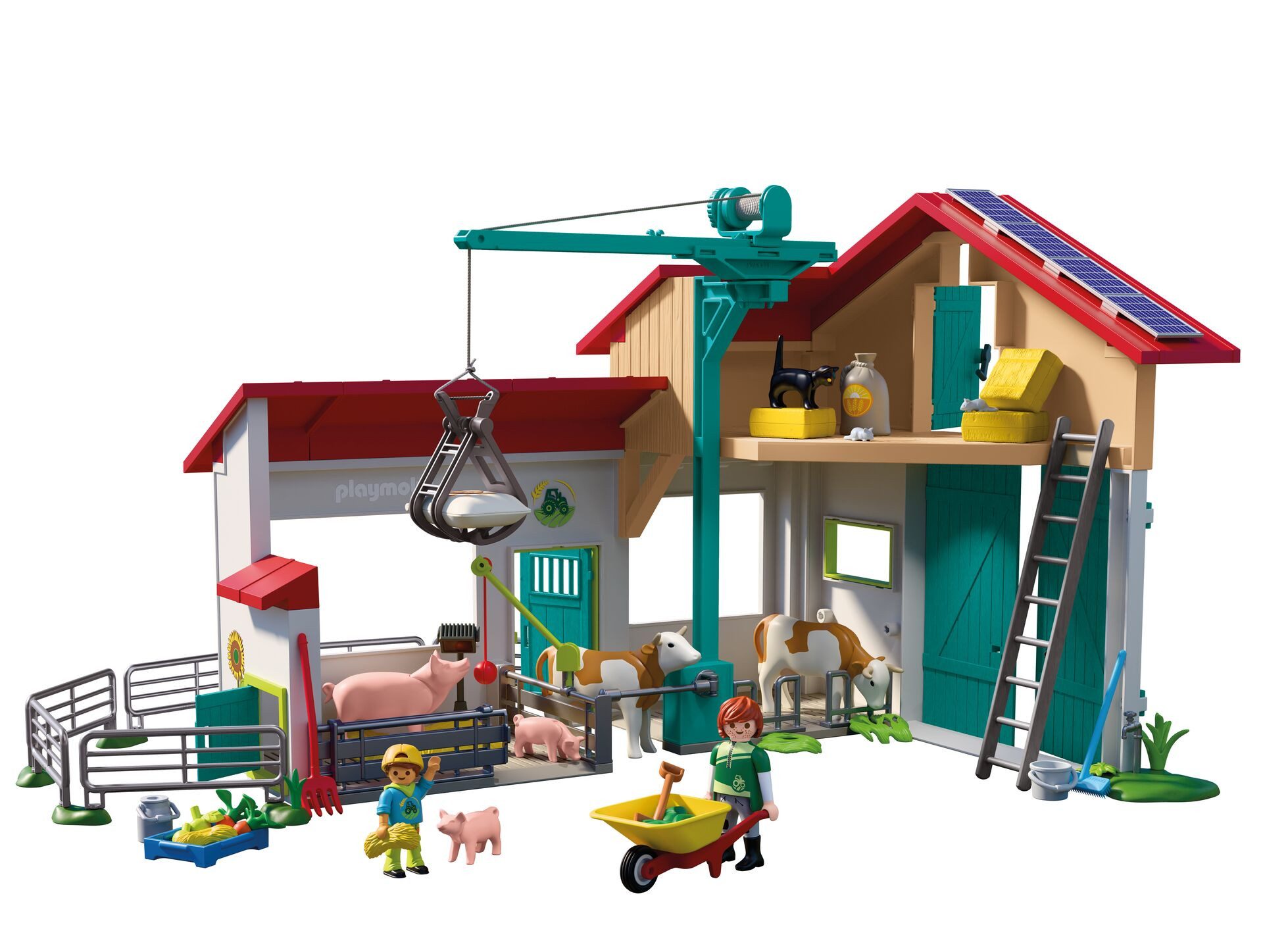 Playmobil® Großer Bauernhof (72160), Country Konstruktions-Spielset, Made in Europe