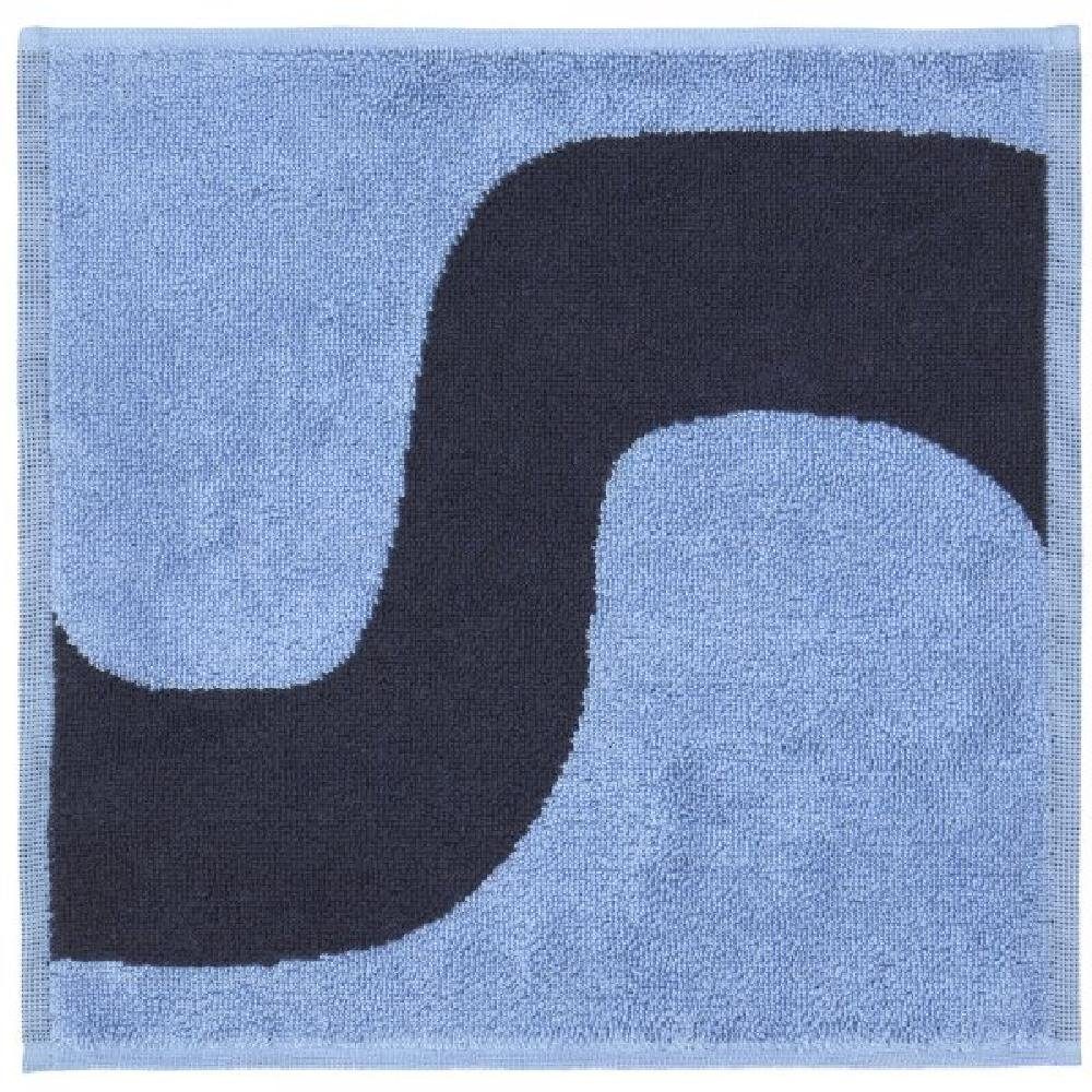 (30x30cm) Marimekko Blue Light Blue-Dark Seireeni Mini-Handtuch Badetücher
