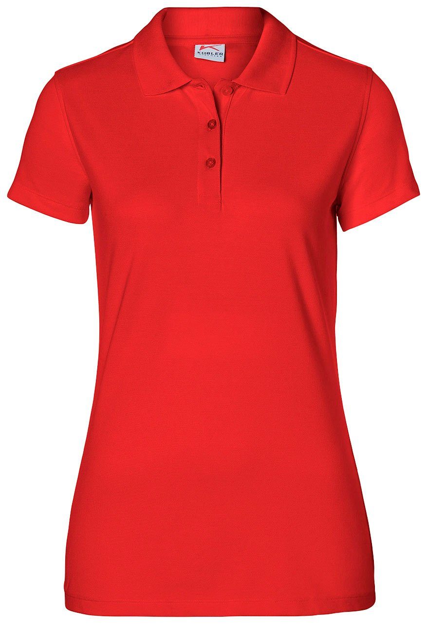 Kübler Poloshirt (Set, rot Damen, - 2-tlg) XL für S Größe
