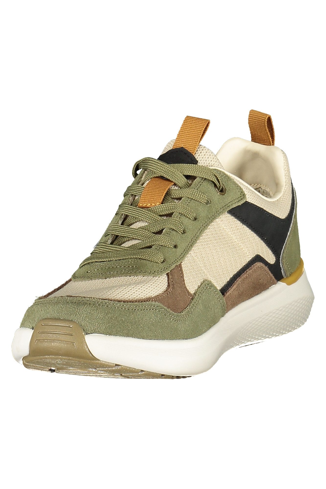 LUMBERJACK Sneaker Grüner Herrensportschuh mit kontrastierenden