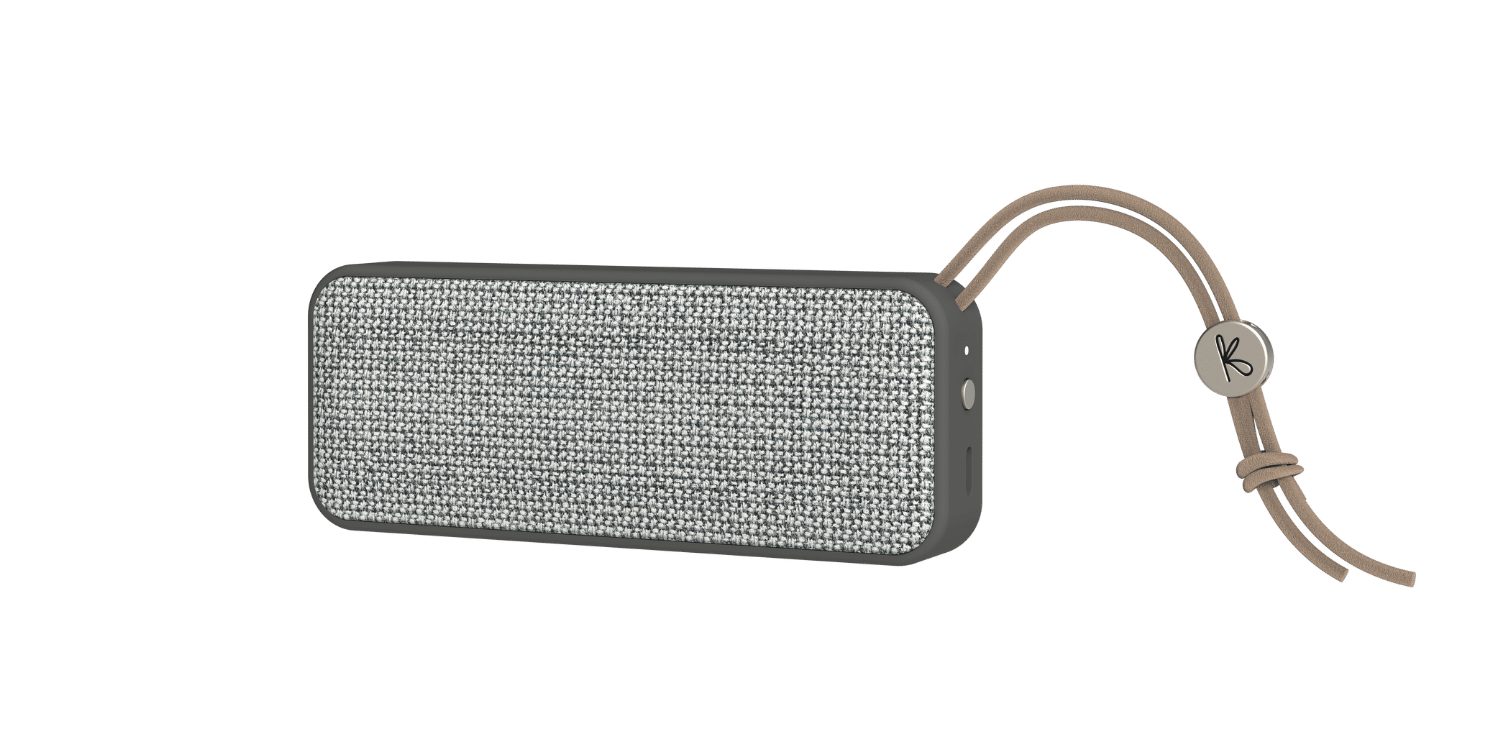KREAFUNK aGROOVE mini Колонки (Bluetooth, IPX4, Recycling-Textil, nachhaltige Produktion)