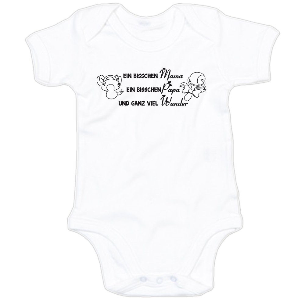Ggraphics Kurzarmbody »Baby Body Ein bisschen Mama, ein bisschen