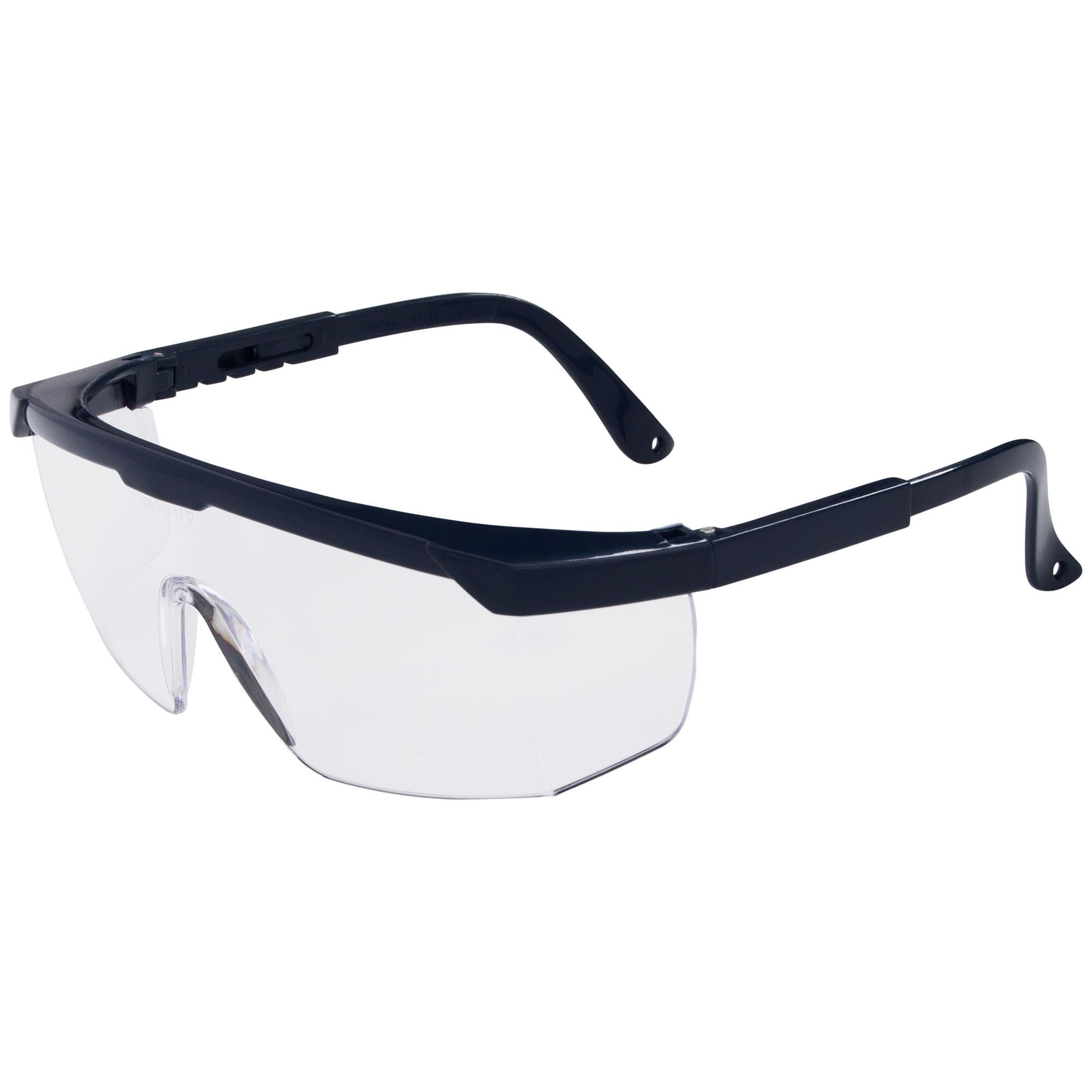 Fitzner Arbeitsschutzbrille Speed Schutzbrille mit Seitenschutz Polycarbonat DIN EN 166