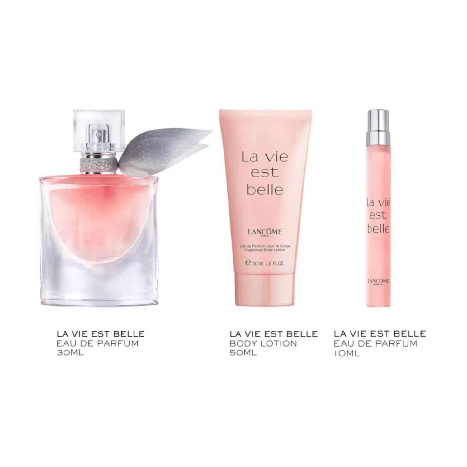 LANCOME Duft-Set Lancôme La vie est belle EDP 100 ml Set, 3-tlg., 3-teiliges La vie est belle Duft- & Pflegeset
