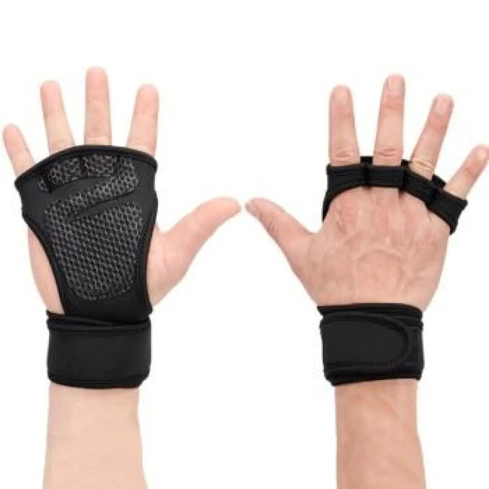 Sport-Knight® Trainingshandschuhe Fitness Handschuhe, mit Bandage, für extra Stabilität & Grip – Bild 4 von 5