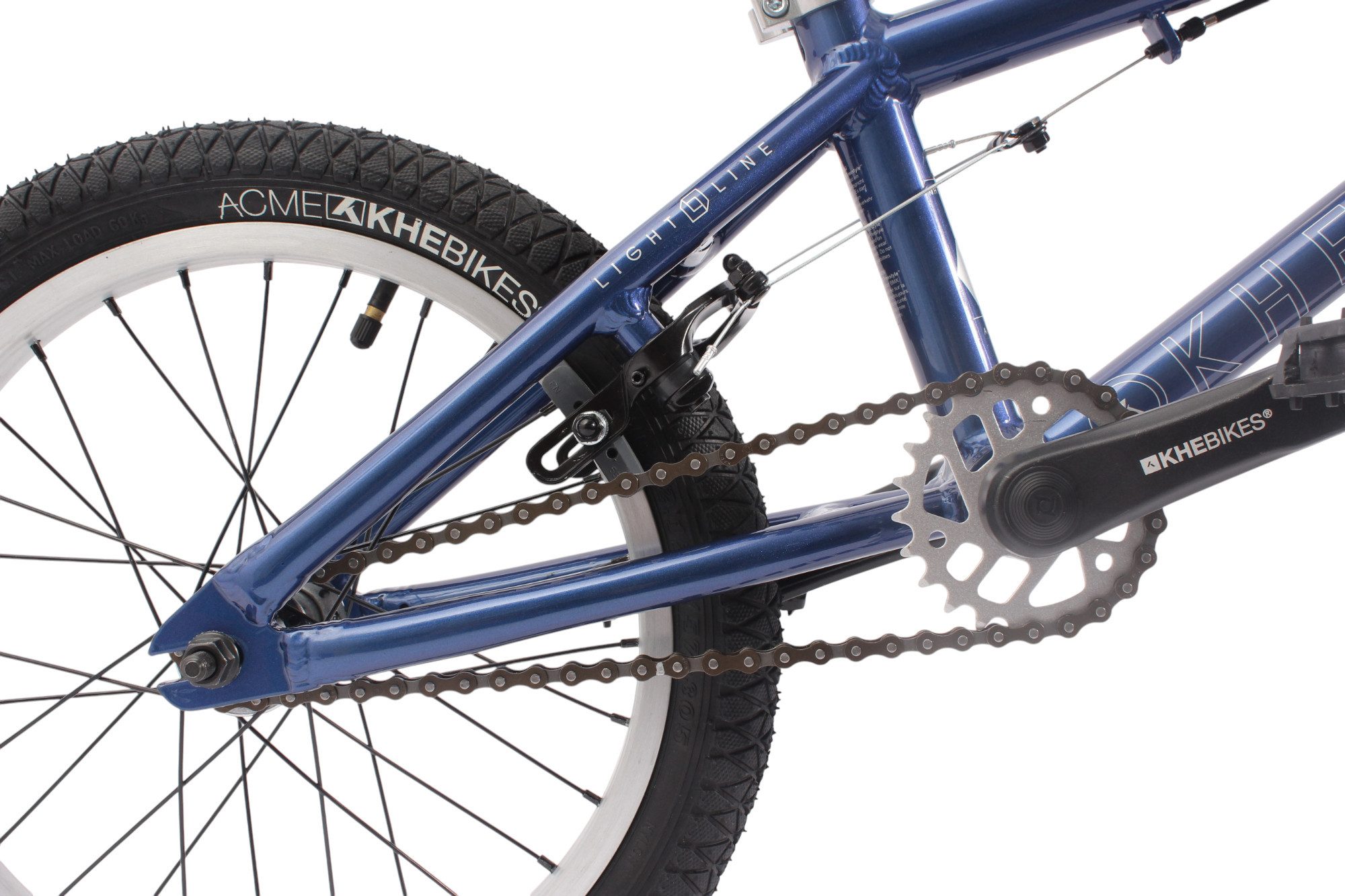 KHEbikes BMX bike KHE ARSENIC LL 16 inch, 7.9 kg, aluminum frame, U-brake, 1 gear