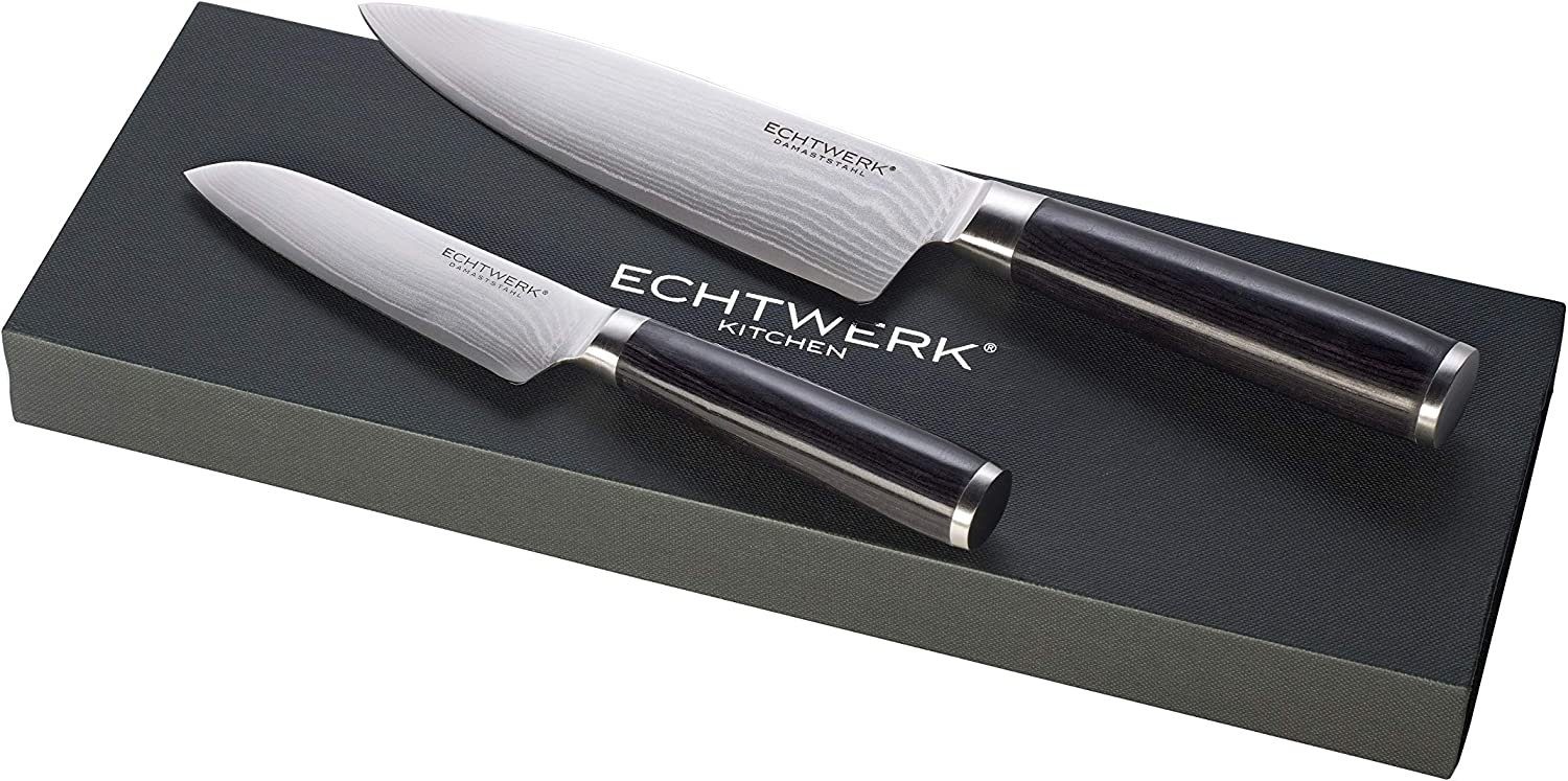 ECHTWERK Messer-Set Echtwerk EW‐DM-0365 Damaszener Messer Set 2tlg.