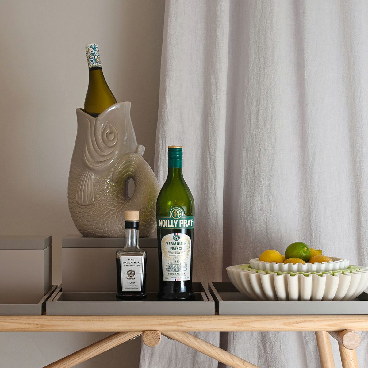 Giftcompany Dekoschale Korba Schale L beige 30cm günstig online kaufen