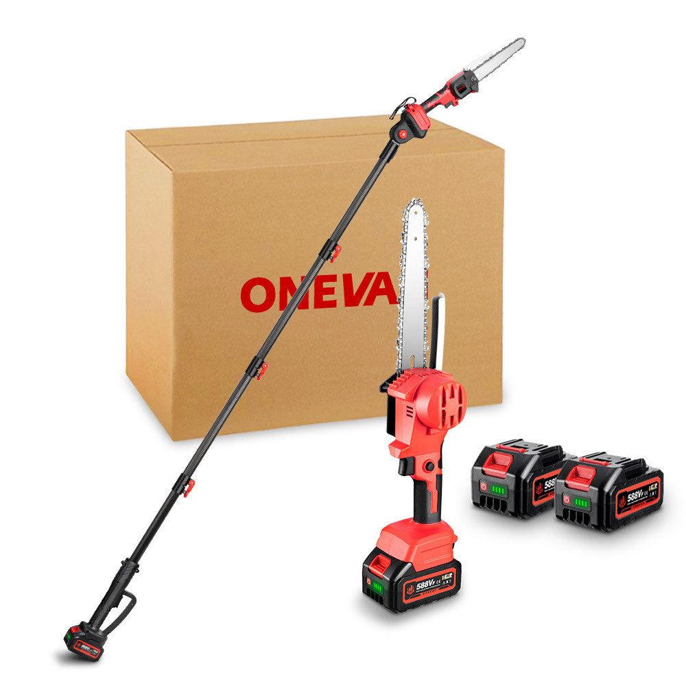 ONEVAN Akku-Hochentaster 2-in-1 Akku-Hochentaster mit Teleskopstange, günstig online kaufen