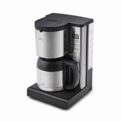 Karaca Filterkaffeemaschine Karaca Coffee Art Aroma Filterkaffeemaschine, 1000W, 1,35 l Großes Fassungsvermögen, Timer-Funktion, Automatischer Betrieb und Programmierbare Funktionen