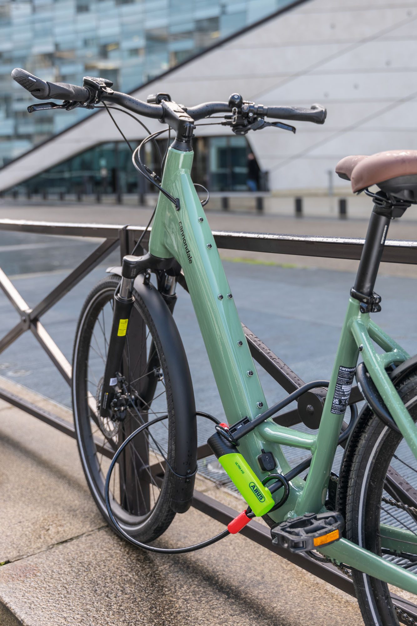 ABUS Bügelschloss Ultra 410K/170HB230 GN SH34 + Cobra 10/120