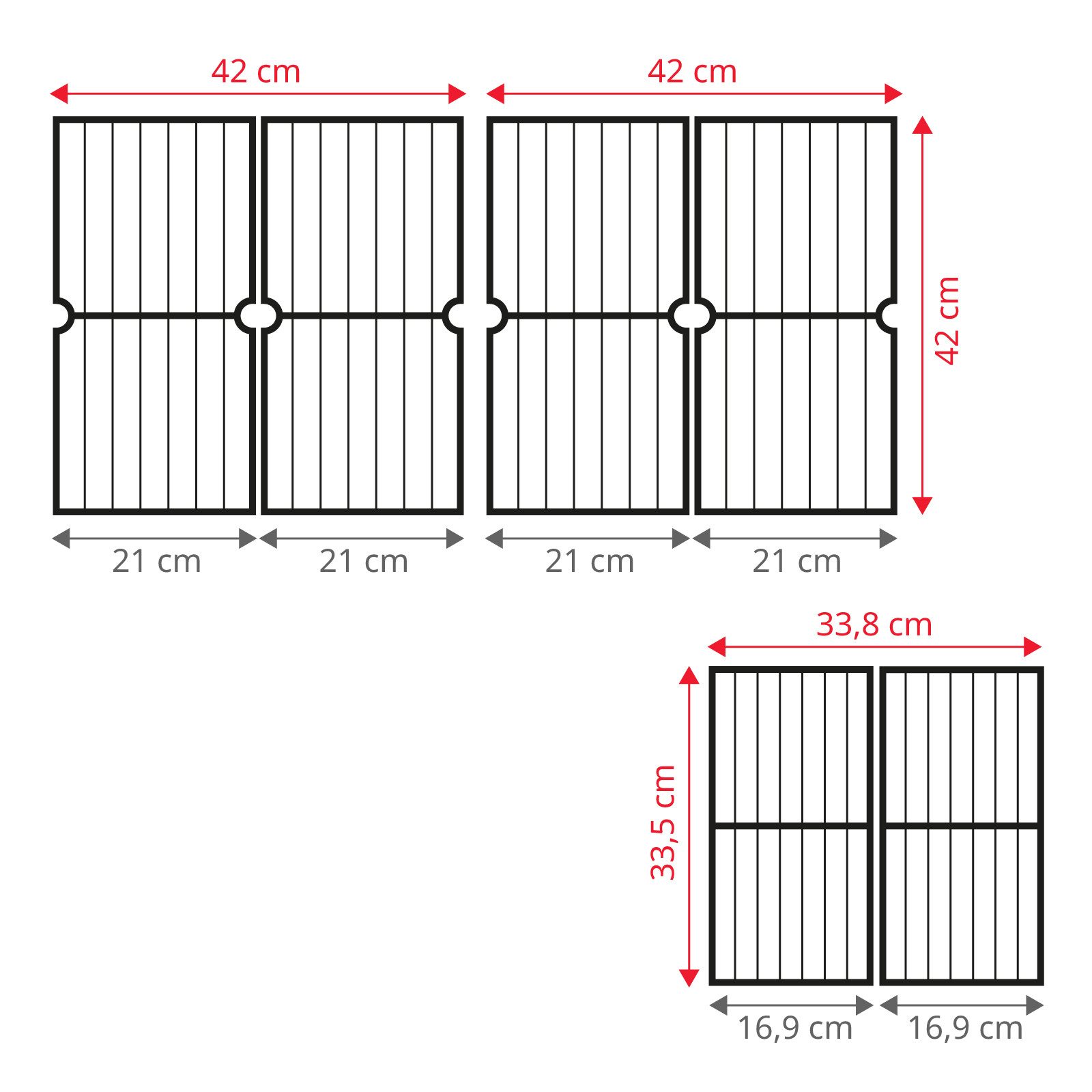TAINO Holzkohlegrill HERO, DUO, Kohlerost höhenverstellbar, kleiner Smoker, Seitentisch klappbar