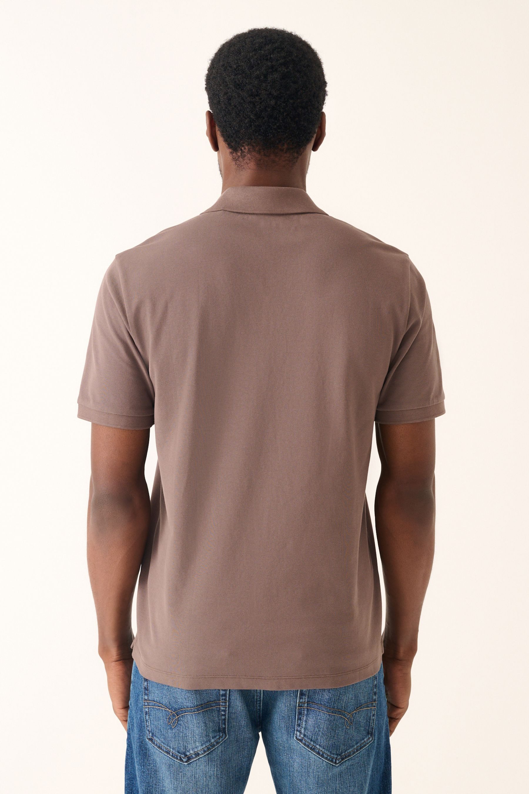 Next Poloshirt Piqué-Polo-Shirt mit Reverskragen (1-tlg) günstig online kaufen