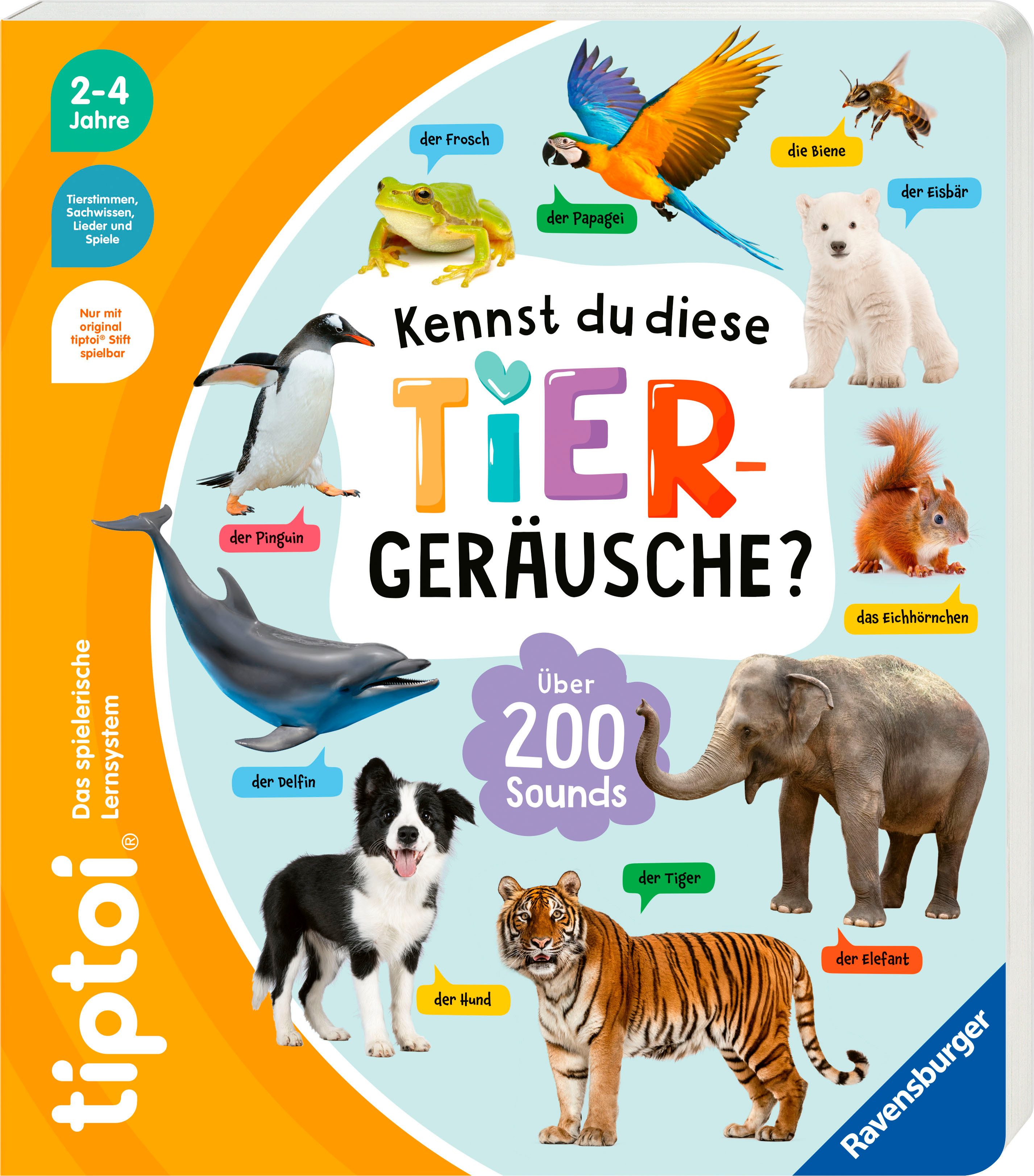 Buch tiptoi® - Kennst du diese Tiergeräusche?