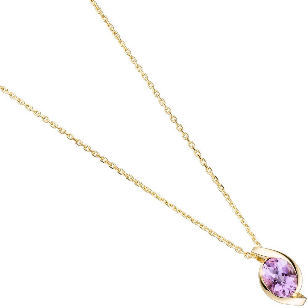 Schmuck Krone Kettenanhänger Anhänger mit Amethyst günstig online kaufen