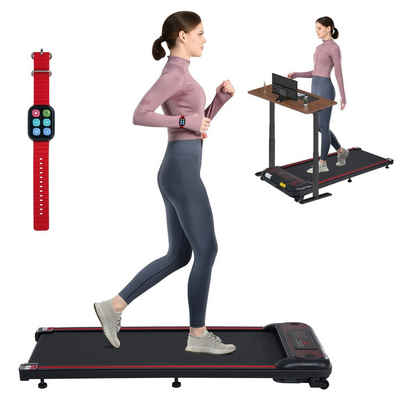 Merax Laufband, 1-6 KM/H, Underdesk Treadmill, Walking Jogging Pad