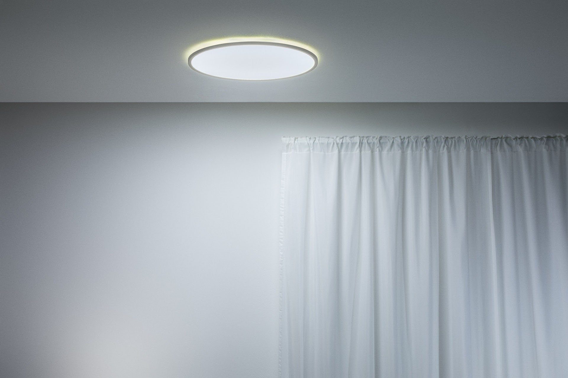WiZ LED Deckenleuchte warmweiß - integriert, Schlankes, Bluetooth, Slim, kaltweiß, fest Design LED Super schmales
