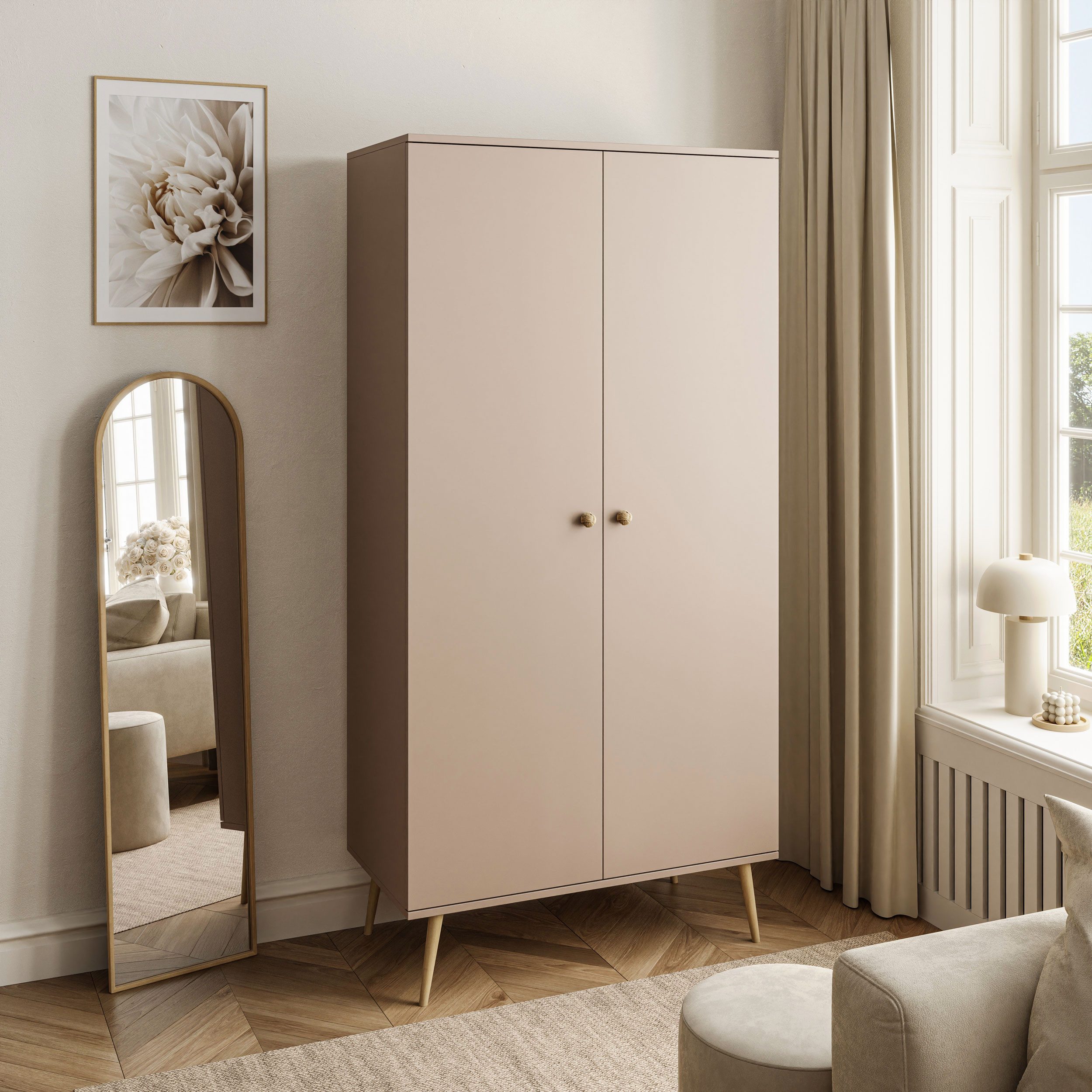 Lookway Kleiderschrank HARMONY zweitüriger Schrank mit günstig online kaufen