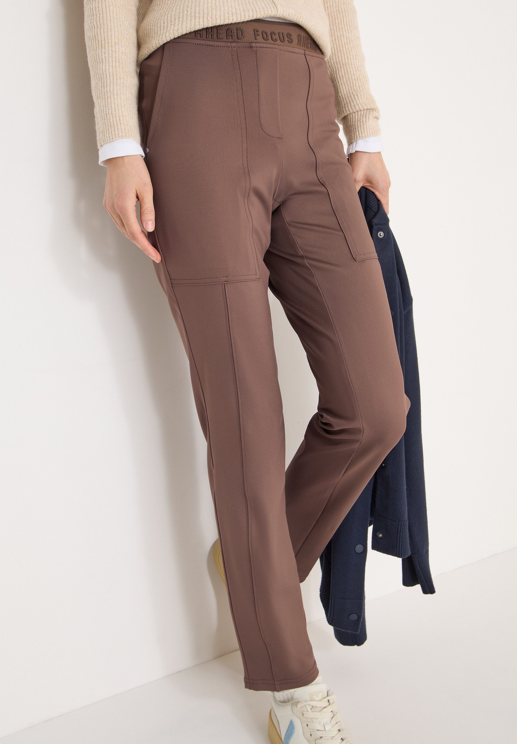 CECIL Stoffhose Style Tracey mit Stretch und elastischem Bund günstig online kaufen
