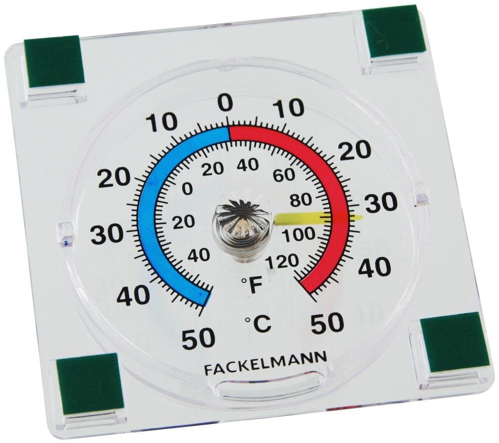 FACKELMANN Fackelmann Fensterthermometer Tecno 7,7 cm Wetterstation