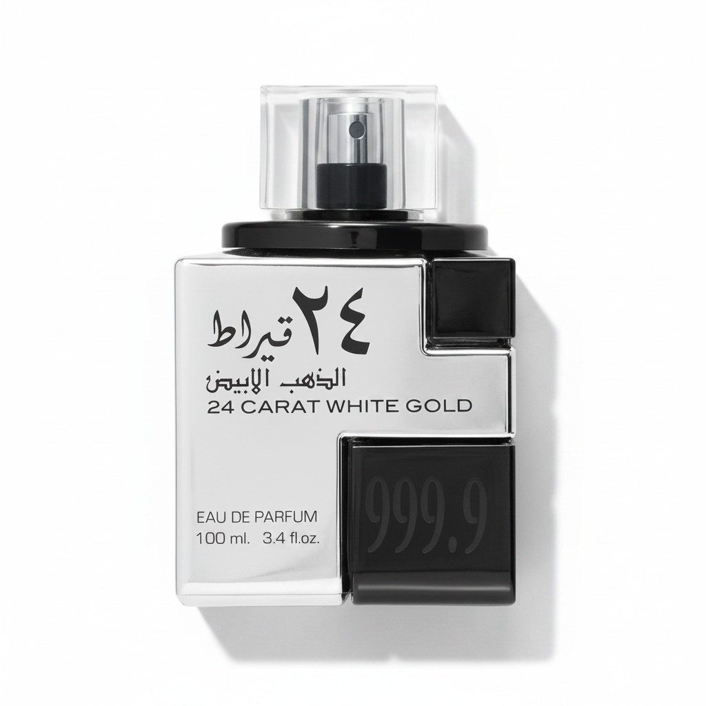 Lattafa Eau de Parfum Lattafa 24 Carat White Gold Eau de Parfum Unisex 100 ml, 1-tlg., EDP