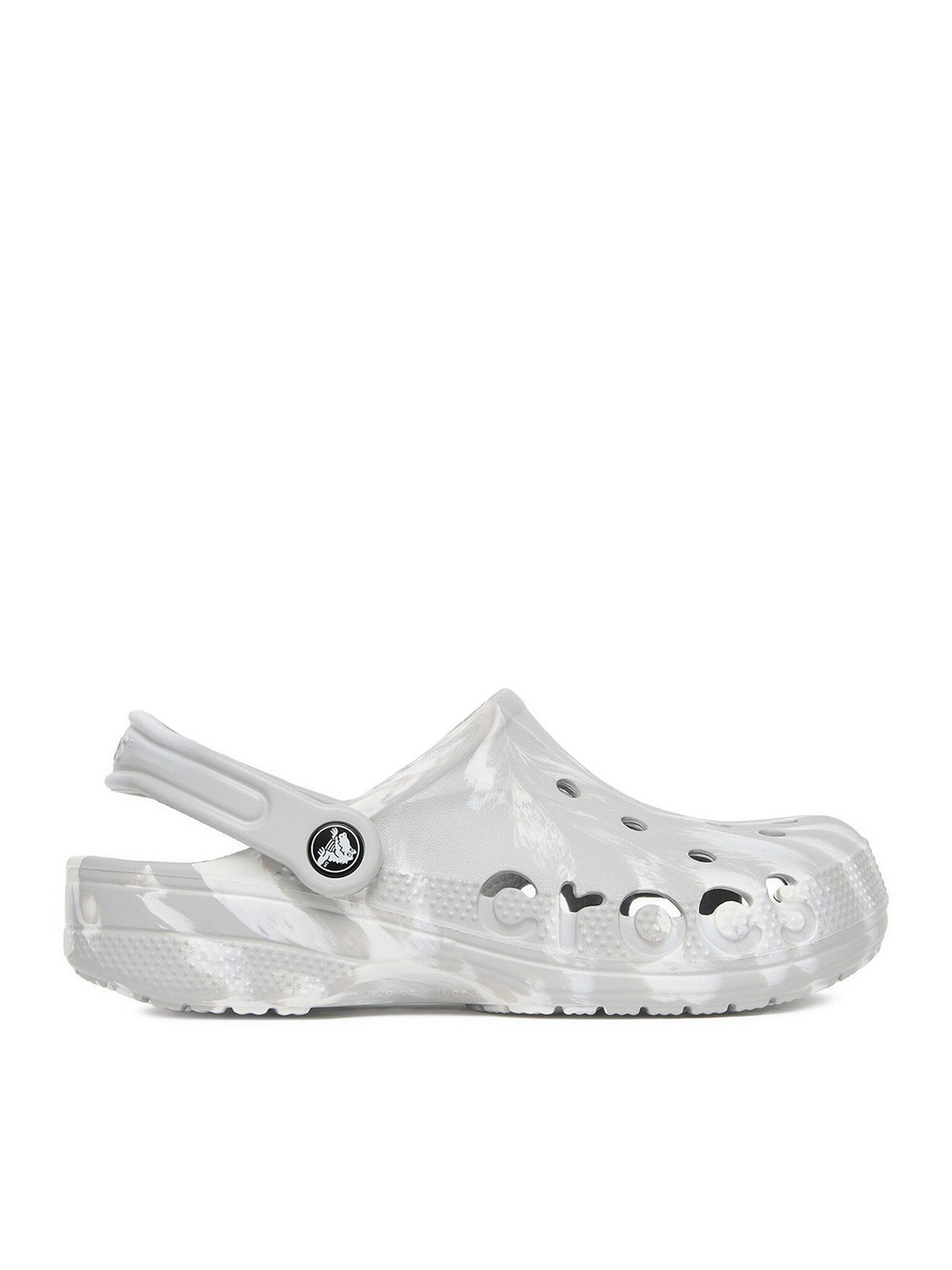 Crocs Crocs Damen Flip-Flops Crocs-C-BAYA MARBLED CLOG 206935-1FS Grau Grau Badepantolette