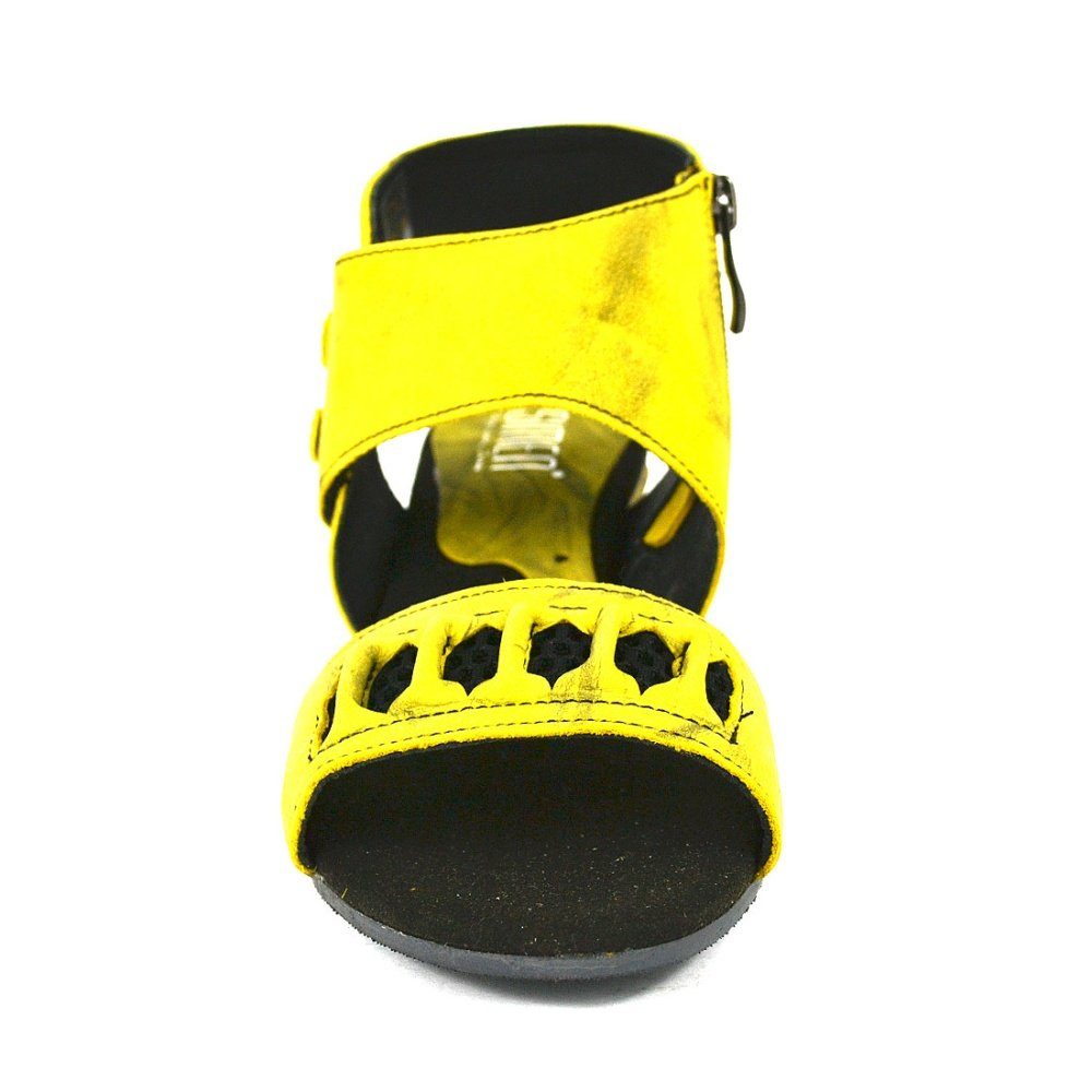 Schuhe Sandalen Simen 4785A Sandale Gelb