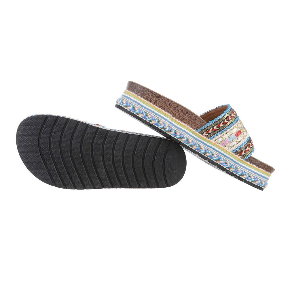 Ital-Design Damen Mules Freizeit Plateausandaletten (85960232) günstig online kaufen