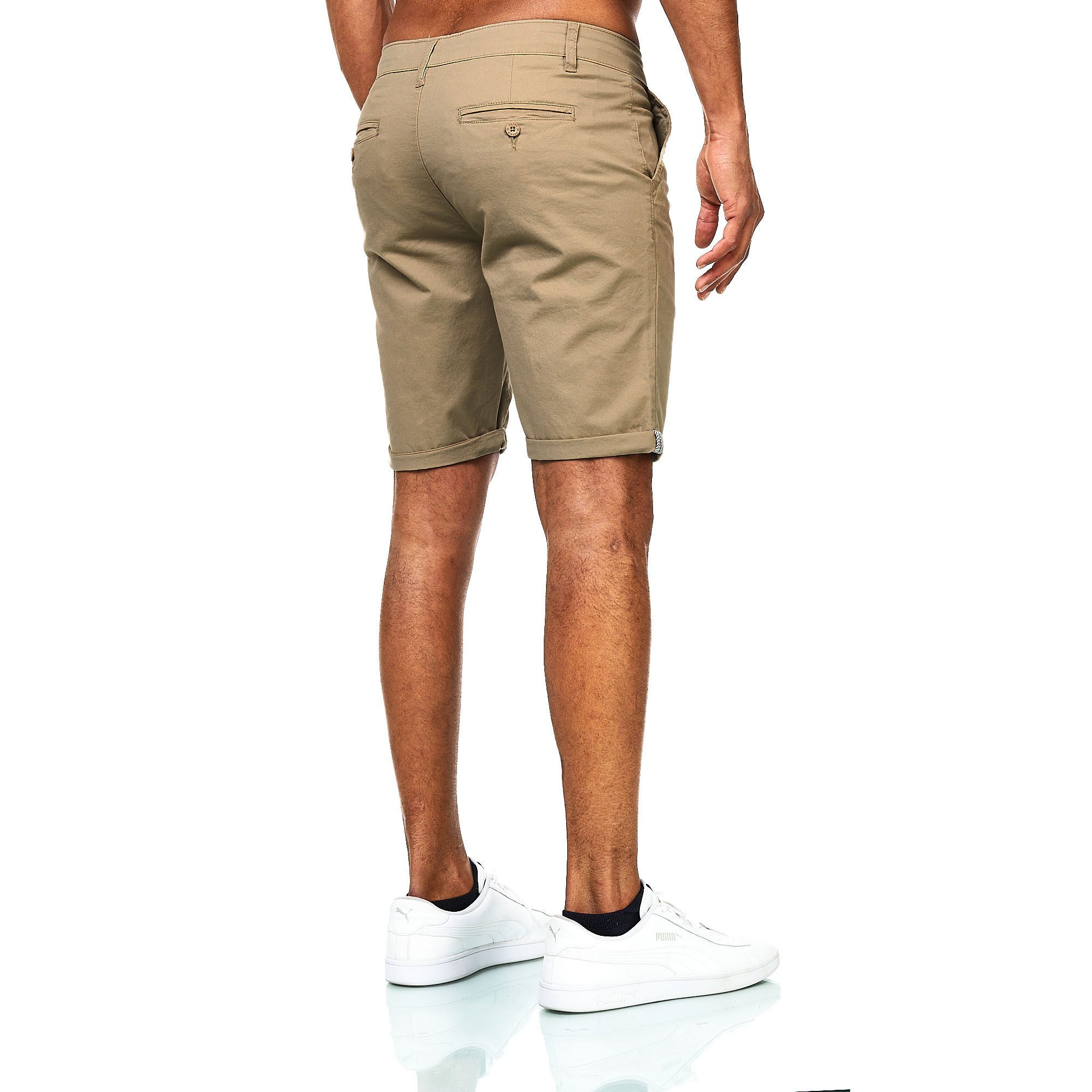 D'MARO Chinoshorts Kurze Hosen Herren - Shorts Männer - Sommer-Hose Elasthan, Bermuda, Casual