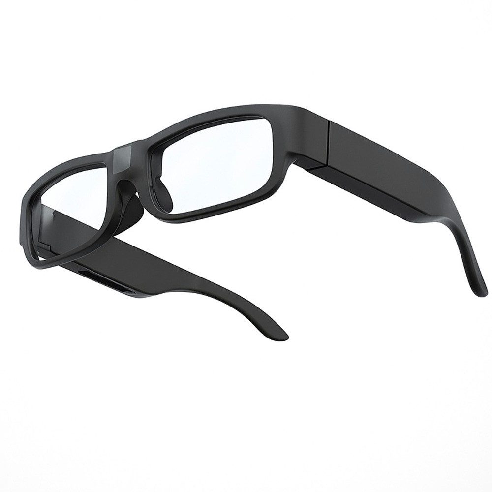 SpionProfi Überwachungskamera 32GB Brille Mini Kamera 4k Video Ton Aufnahme Überwachung Sicherheit (Innenbereich, Außenbereich, 1-tlg., Brille versteckte Mini 4K Kamera Spycam Spion Recorder)
