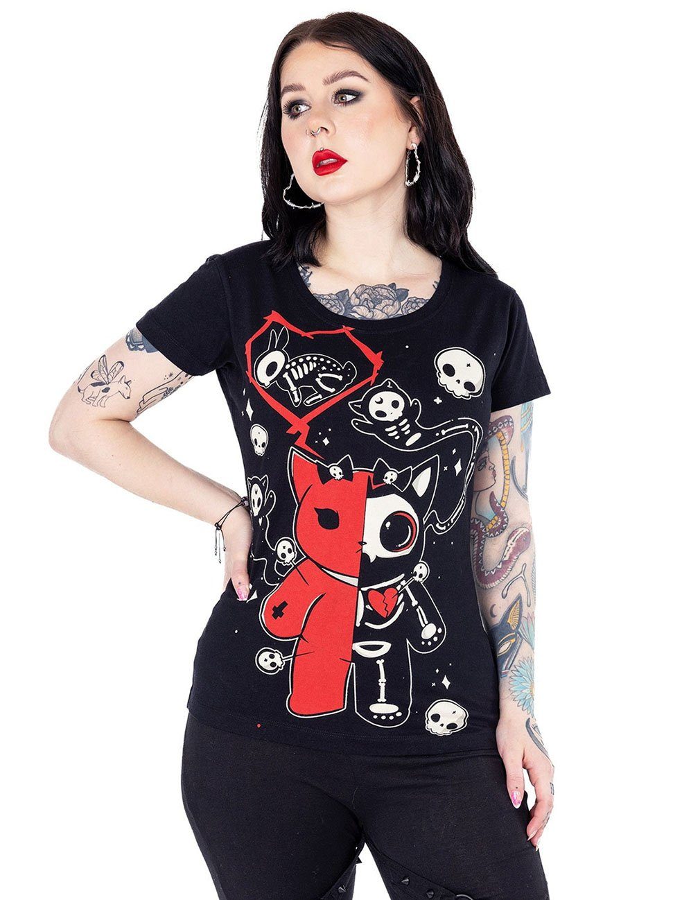 Cupcake Cult T-Shirt Undead Kitty