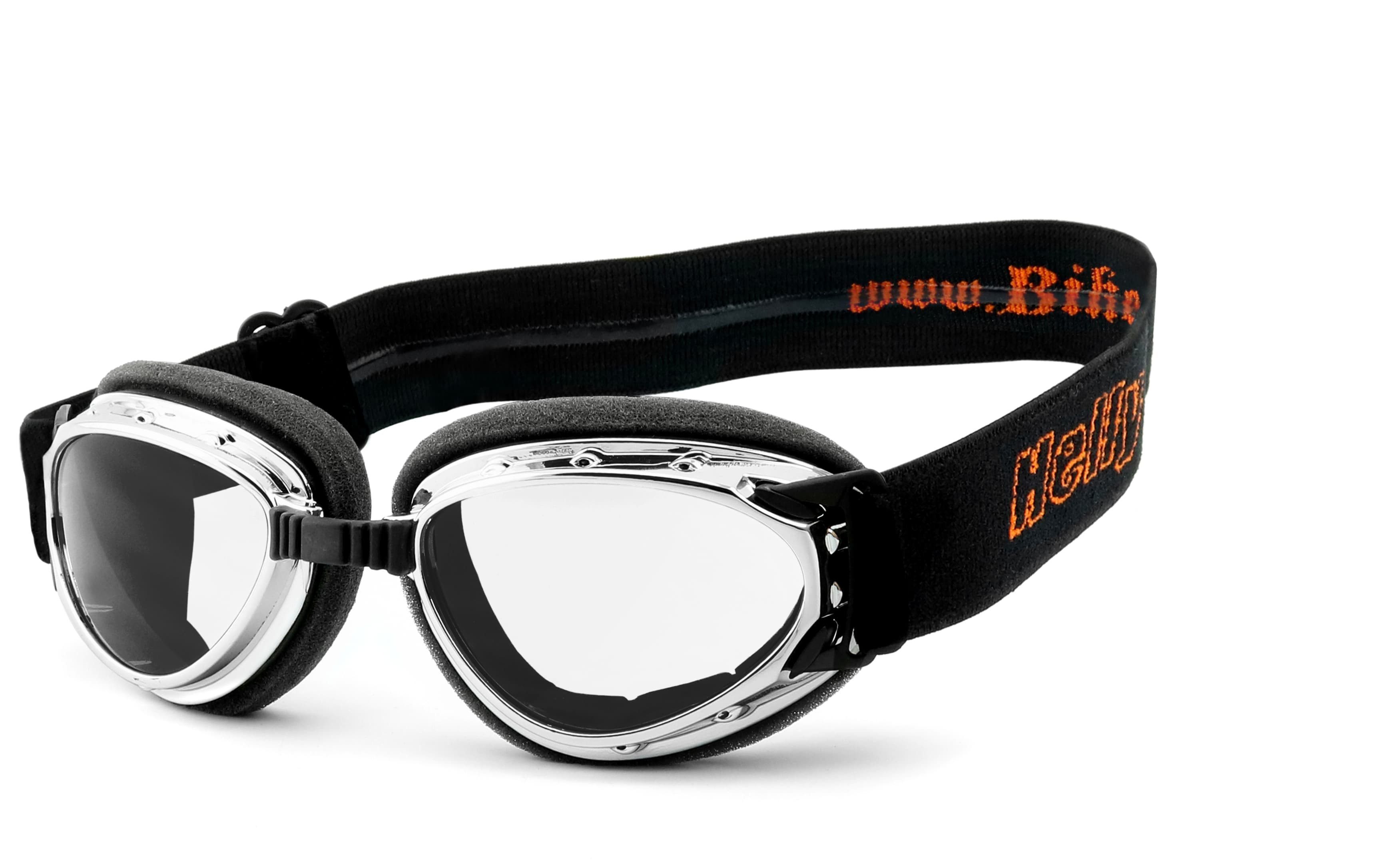 Helly - No.1 Bikereyes Motorradbrille 1331, gepolsterte Motorradbrille