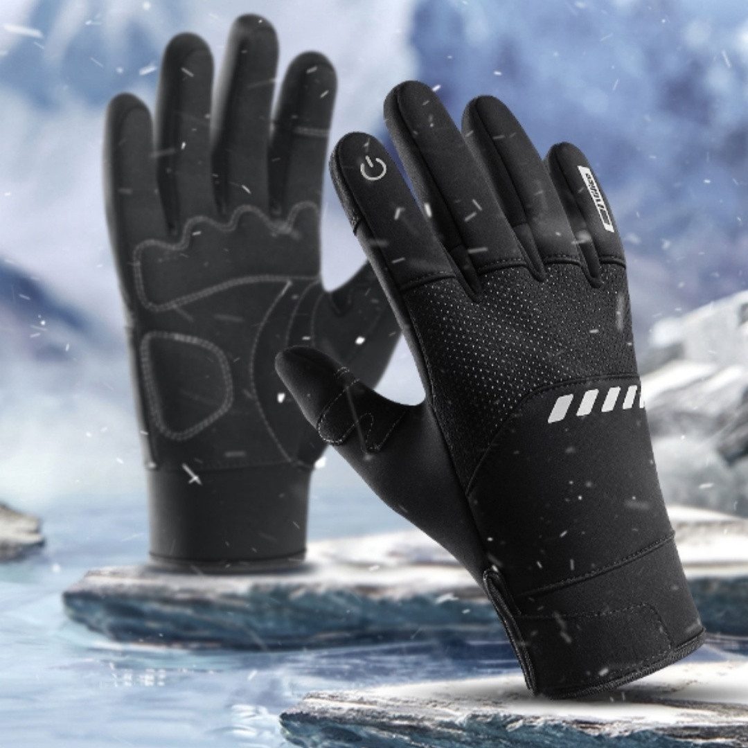 Coonoor Multisporthandschuhe Fahrradhandschuhe Winter Warme Thermo Touchscreen Handschuhe (Winddicht, Wasserabweisend für Damen und Herren) für Radsport, Mounta – Bild 2 von 5