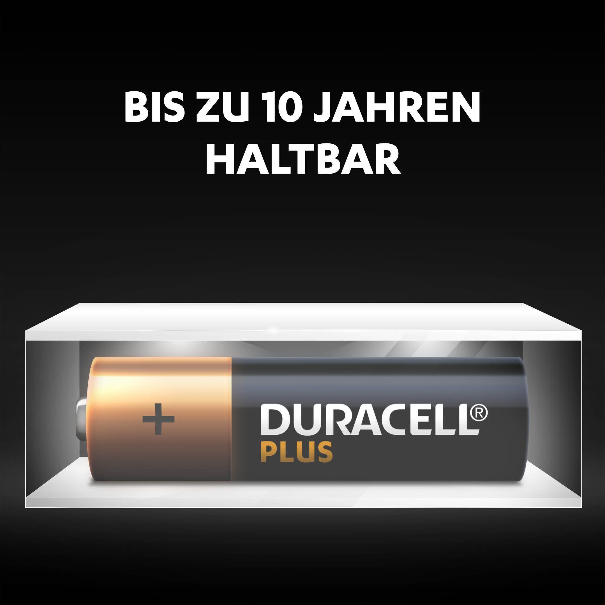 Duracell Plus LR6 St) (4 Pack Batterie, 4er
