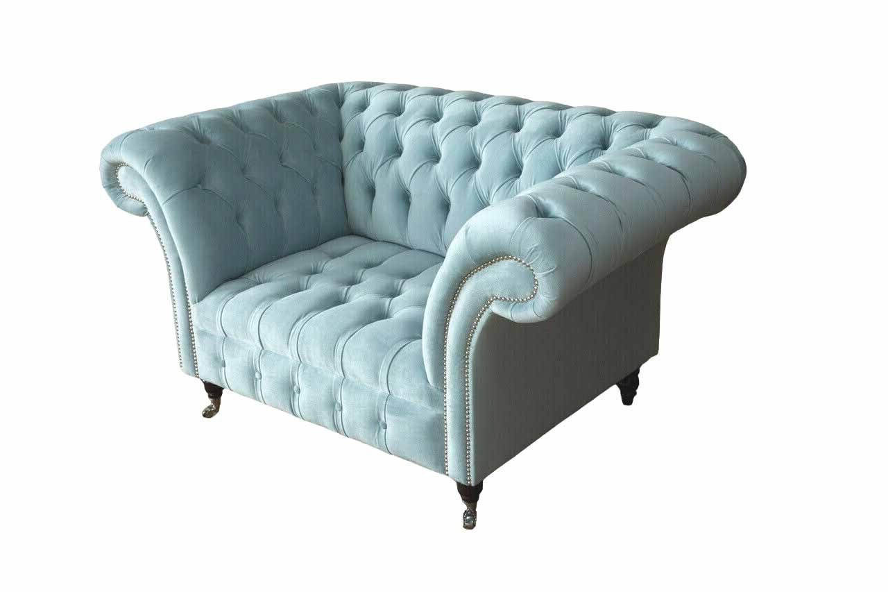 JVmoebel Chesterfield-Sessel, Sessel Chesterfield Wohnzimmer Klassisch Design Elegant Couch