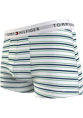 Tommy Hilfiger Underwear Trunk 3P TRUNK PRINT (Packung, 3-St., 3er-Pack) mit Tommy Hilfiger Logo-Elastikbund, Signature Kollektion