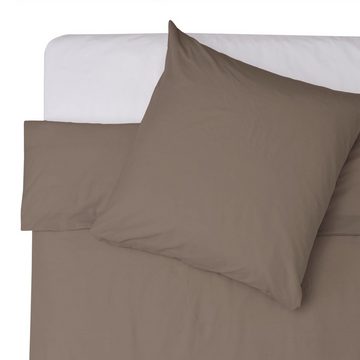 Bettwäsche Premium Everyday, Lumaland, Polycotton, 2 teilig, Ganzjahres Bettbezug 155x220cm Kissenbezug 80x80cm